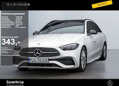Bild des Angebotes Mercedes-Benz C 200 d T AMG NIGHT SPUR PANO AHK DISTR 360 PDC