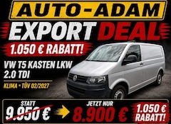 VW T5 Kasten LKW*2.0 TDI Bi*Klima*AHK*Tüv:02/2027*