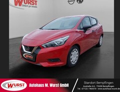Bild des Angebotes Nissan Micra 1.0 Visia Plus Klima Isofix Bluetooth Tagfahrlicht