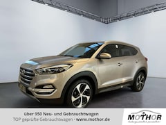Bild des Angebotes Hyundai TUCSON Premium 1.6 Aut. 2xKlima 4xSitzheizung LED