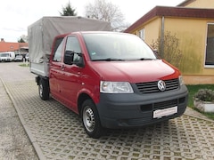 Bild des Angebotes VW T5 Doppelkabine Pritsche mit Plane 1,9 TDI