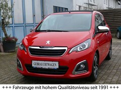Bild des Angebotes Peugeot 108 TOP"GRA"Faltdach"SHZ"Klima"PDC"Bluetooth"USB