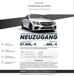 Bild des Angebotes Mercedes-Benz C 43 AMG CARBON/PANO/TEMPOM/AMBIENT Sportp. LED
