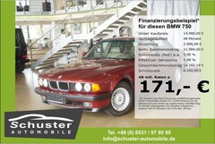 Bild des Angebotes BMW 750 i Autom Liebhaberfahrzeug Klimaaut Schiebed.