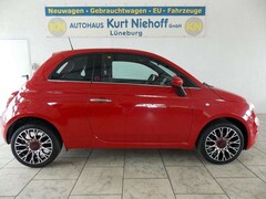 Bild des Angebotes Fiat 500 RED + Glasdach + ALU + Ganzjahresreifen