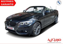 Bild des Angebotes BMW 218 218i Advantage LED Navi Tempomat el. Verdeck PDC