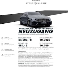 Bild des Angebotes Mercedes-Benz AMG GT 53 MAGNO/360°/DISTRO+/SHZ/PANO Sportp.