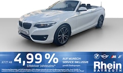 Bild des Angebotes BMW 220 i Cabrio Sport Line Navi LED Hifi HK Open Air Navi