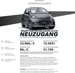 Bild des Angebotes smart forTwo fortwo EQ/COUPE/AMBIENT/RÜCKFAHRK/LENKRADHEIZUNG