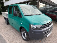 Bild des Angebotes VW T5 Transporter Pritsche Doka 2.0 TDI 4Motion *HU neu*1.Hand*Scheckheft*Klima*AHK*