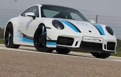 Bild des Angebotes Porsche 992 Carrera T: speedART-Räder 21&22", Neo-Retro-Interieur, Lift, Design-Folierung, Pano, HAL, Sport-Klappe, Aero-Paket, uvm.