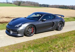 Bild des Angebotes Porsche Cayman GT4 -umfangreiche Ausstattung, scheckheftgepflegt
