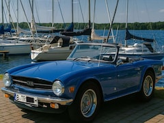 Triumph TR6 in seltener TR6 Originalfarbe "french blue"