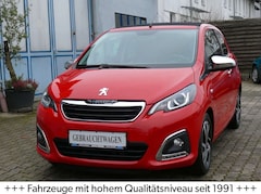 Bild des Angebotes Peugeot 108 TOP"GRA"Faltdach"SHZ"Klima"PDC"Bluetooth"USB