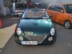 Bild des Angebotes Daihatsu Copen Classic Leder Brown Holzlenkrad Sitzheizung Alu16"