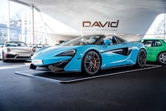 Bild des Angebotes McLaren 570S Spider*Curacao Blue*Lift*Bowers & Wilkins*