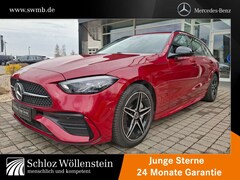 Bild des Angebotes Mercedes-Benz C 200 4M T AMG/Night/LED/AHK/Sitzkomfort-P/Totw