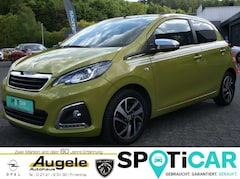 Bild des Angebotes Peugeot 108 Top Collection 72PS | Faltdach | Sitzheizung |