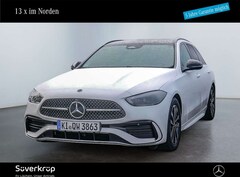 Bild des Angebotes Mercedes-Benz C 200 d T AMG NIGHT SPUR PANO AHK DISTR 360 PDC