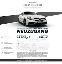 Bild des Angebotes Mercedes-Benz S 63 AMG CARBON/360°/DISTRO+/NACHTSICHT/LEDER
