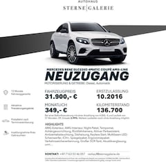 Bild des Angebotes Mercedes-Benz GLC 220 d 4MATIC AMG-LINE/KAMERA/AHK/NIGHT LED
