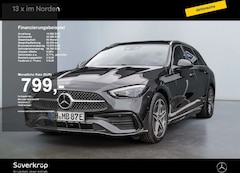 Bild des Angebotes Mercedes-Benz C 300 de T AMG DISTR SPUR PANO AHK 360 PDC SHZ