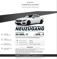 Bild des Angebotes Mercedes-Benz C 180 AMG-LINE/AMBIENT/PANO/RÜCKFAHRK/BURMESTER