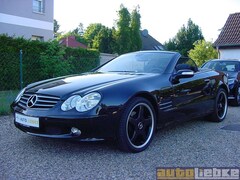Bild des Angebotes Mercedes-Benz SL 350 AUT,XEN,NAVI-CO,LEDER-DESI,BT,SHZ,PTS,33TKM,TOP