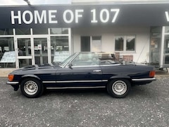 Mercedes-Benz SL 500 Dunkelblau / Leder Grau / Deutsch