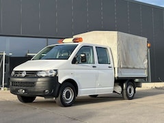 Bild des Angebotes VW T5 Transporter T5 Doppelkabine Pritsche mit Plane