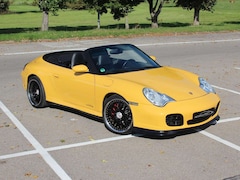 Bild des Angebotes Porsche 996 C4S Cabrio: orig. speedgelb,19",Klappe,top Zustand