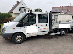 Bild des Angebotes Ford Transit 350 DoKa Pritsche / 2.Hand / AHK / Scheckheft /