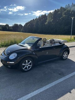Bild des Angebotes VW New Beetle 1.6 Cabrio SHZ Klima Beige Ledersitze Temp.