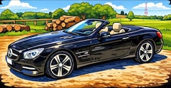 Bild des Angebotes Mercedes-Benz SL 500 7G-TRONIC - Mercedes-Scheckheft - Motor 58 tkm