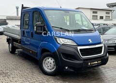 Bild des Angebotes Peugeot Boxer PRITSCHE DOKA 2.HAND+LANG+7-SITZER+EURO 6