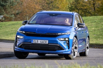 Skoda Enyaq RS im AUTO BILD Test