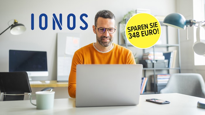IONOS Website Baukasten mit Shop: 348 Euro sparen!
