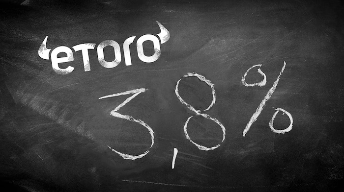 Bis zu 3,8 % Zinsen bei eToro