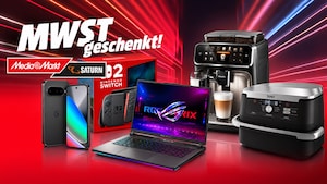 MwSt geschenkt auf ausgewähltes Sortiment bei Media Markt