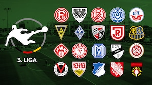 Alle Logos von 3. Liga und Teams