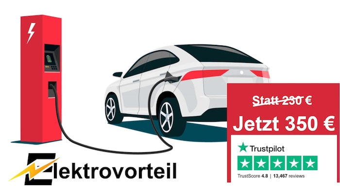 Elektrovorteil bietet 2026 eine THG-Prämie von 350 Euro an