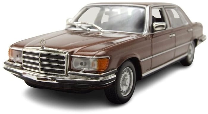 Modellauto Mercedes 450 SEL von Minichamps im Maßstab 1:43