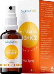 Vitamin D3 + K2 1000 IE 20µg Spray (20ml)