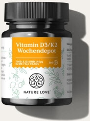 Vitamin D3/K2 Wochendepot Tabletten (180 Stk.)
