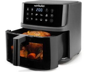 Friteuse à Air Nutribullet Crisplite Vision 8L – 2000W, 8 Programmes, Sans PFAS, Panier Lave-vaisselle – Airfryer Numérique Tactile - 11
