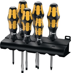 Kraftform Kompakt Schraubendrehersatz 6-tlg. (932/6)