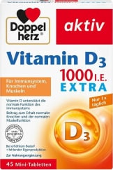 Vitamin D 1.000 I.E. Extra Tabletten (45 Stk.)