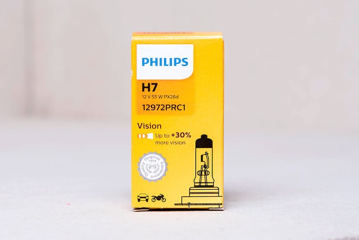 H7 Lampen Licht- Test 2019 / Philips Vision +30%
