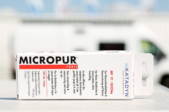 Produkte gegen Wasserkeime  Katadyn Micropur Forte