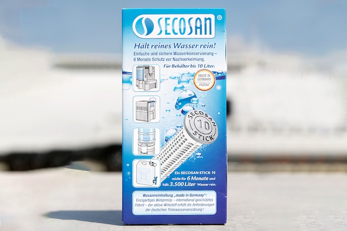 Produkte gegen Wasserkeime   Secosan Stick 10